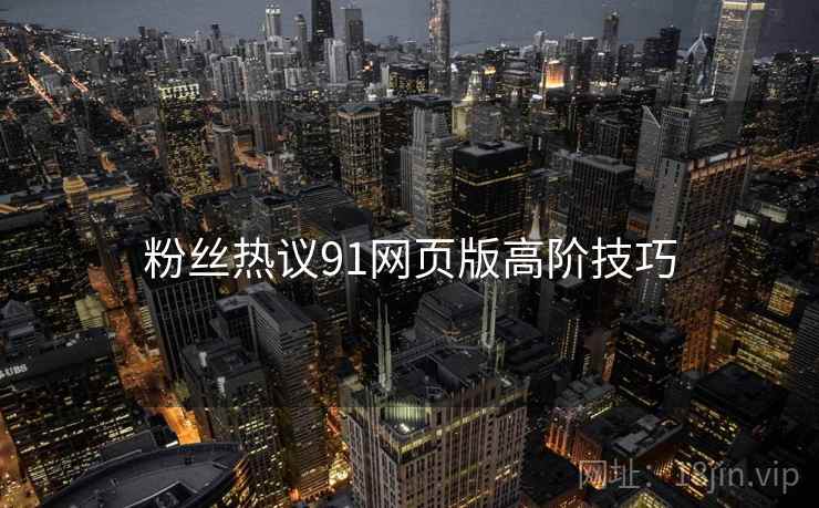 粉丝热议91网页版高阶技巧