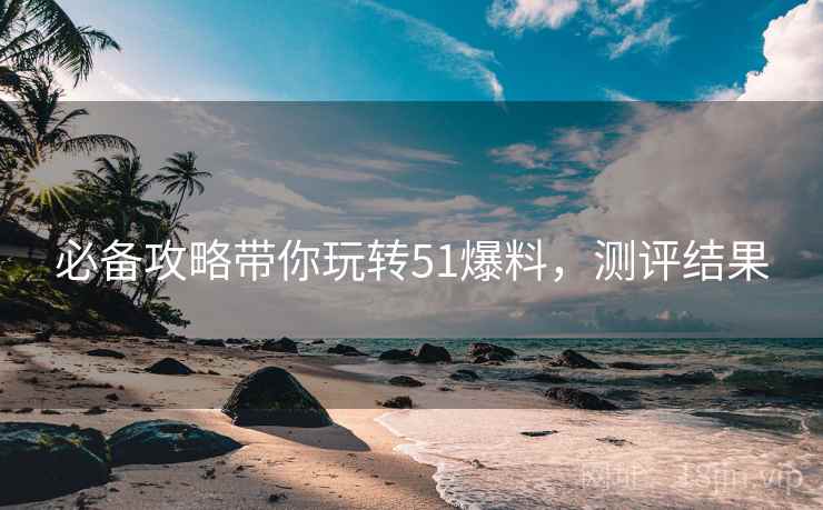 必备攻略带你玩转51爆料，测评结果