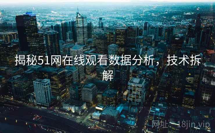 揭秘51网在线观看数据分析，技术拆解