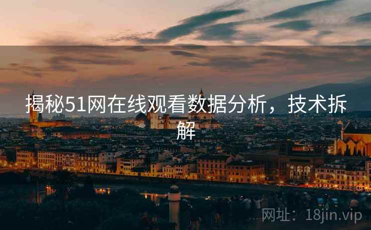 揭秘51网在线观看数据分析，技术拆解