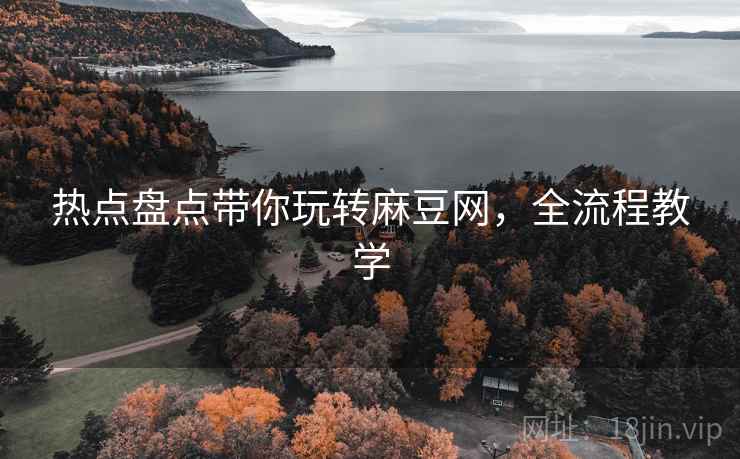 热点盘点带你玩转麻豆网，全流程教学