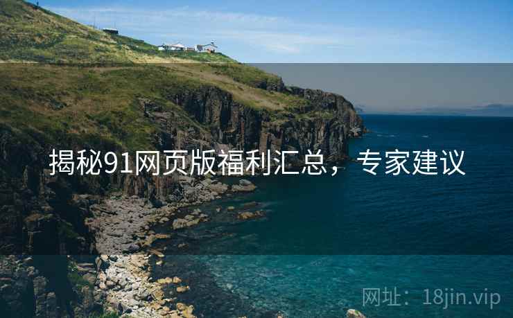 揭秘91网页版福利汇总，专家建议